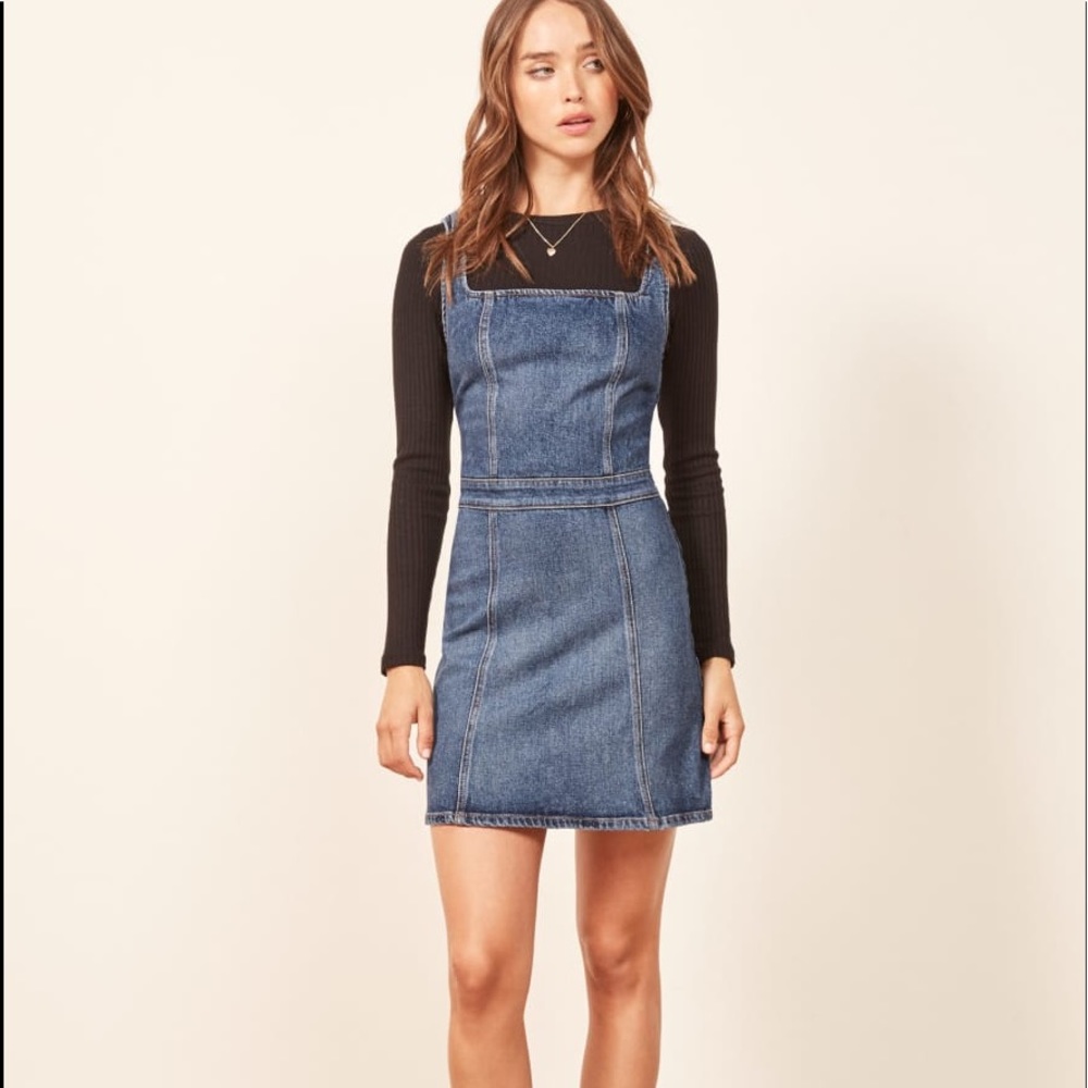 Reformation Parker Denim Dress 🤩🤩🤩 NWT
